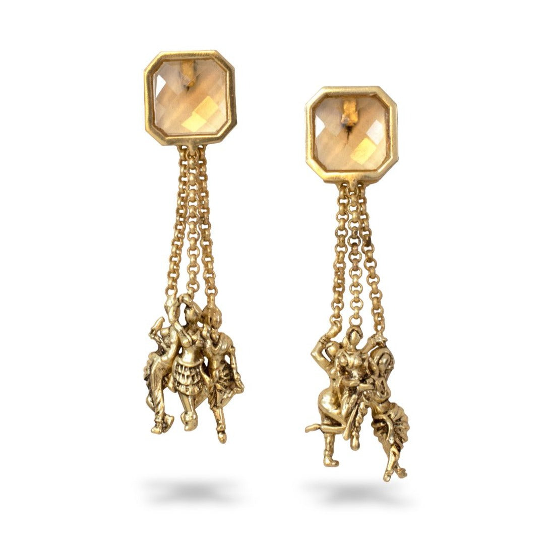 18ct Single Stone Screwback Earrings - The Diamonds Collection
